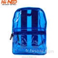 Plastique transparente Plastic Portable Travel Clear PVC Backpack